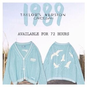 Taylor Swift 1989‎ cardigan women's size XS/S